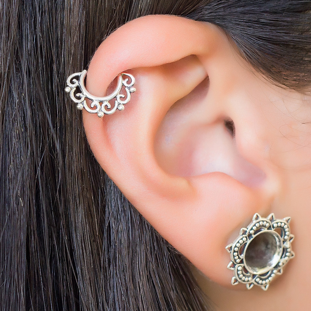 Helix Hoop Earrings
 Helix earring helix hoop helix piercing door