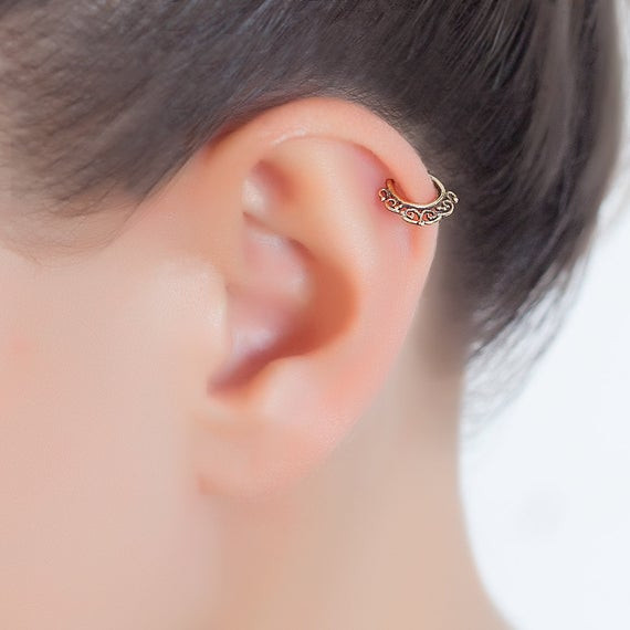 Helix Hoop Earrings
 Helix earring cartilage hoop cartilage earring helix hoop
