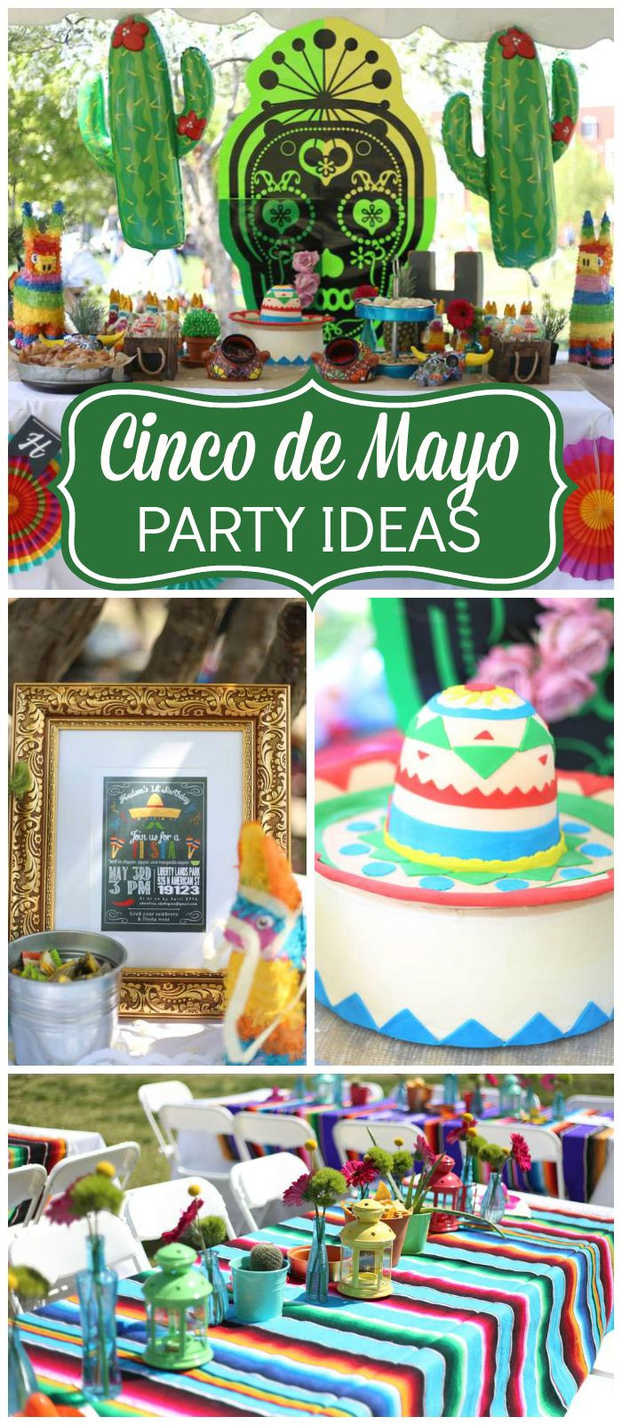 Ideas For Cinco De Mayo Party
 38 best Lia s fiesta images on Pinterest