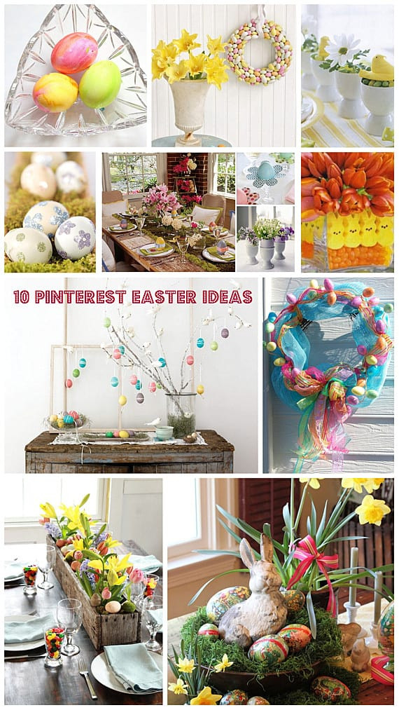 Ideas For Easter
 10 Pinterest Easter Ideas Holidays