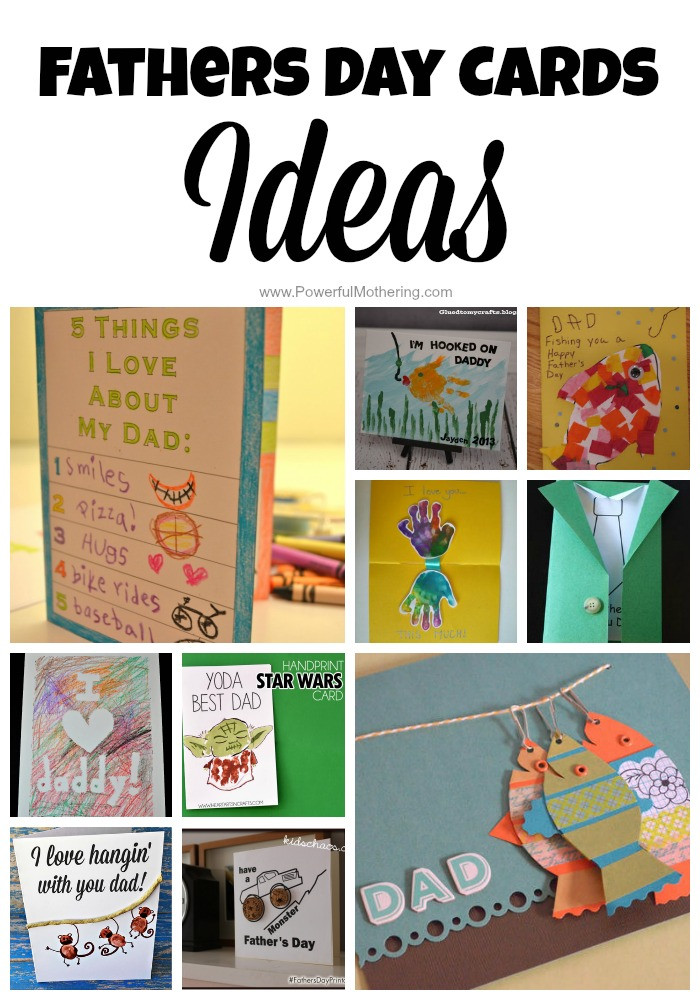 Ideas For Fathers Day Cards
 Fathers Day Cards Ideas for Toddlers & Preschoolers