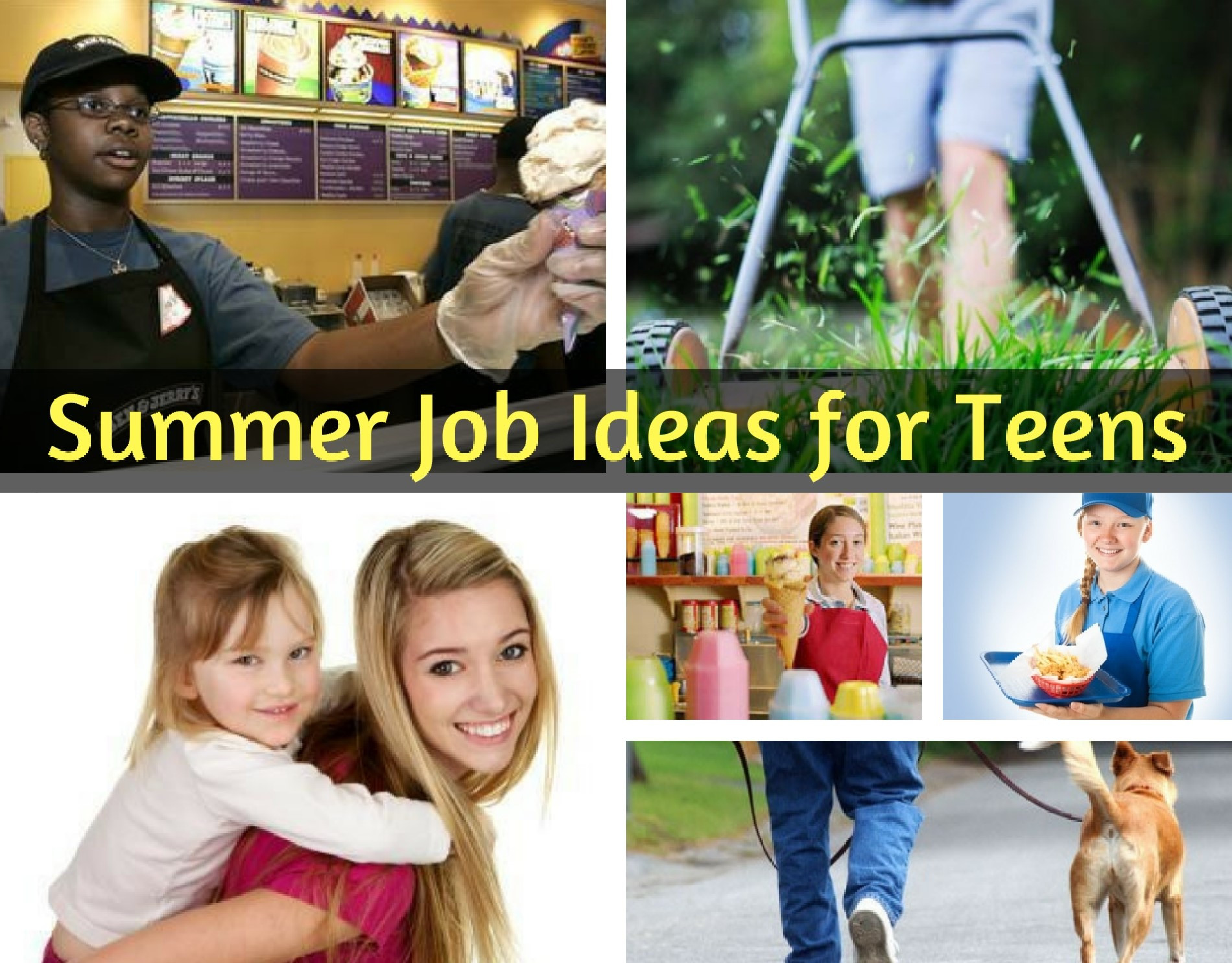 Ideas For Summer Jobs
 Summer Job Ideas for Teens