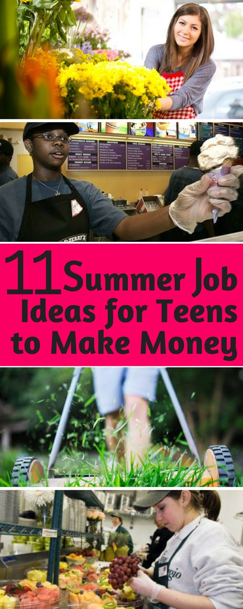 Ideas For Summer Jobs
 Summer Job Ideas for Teens