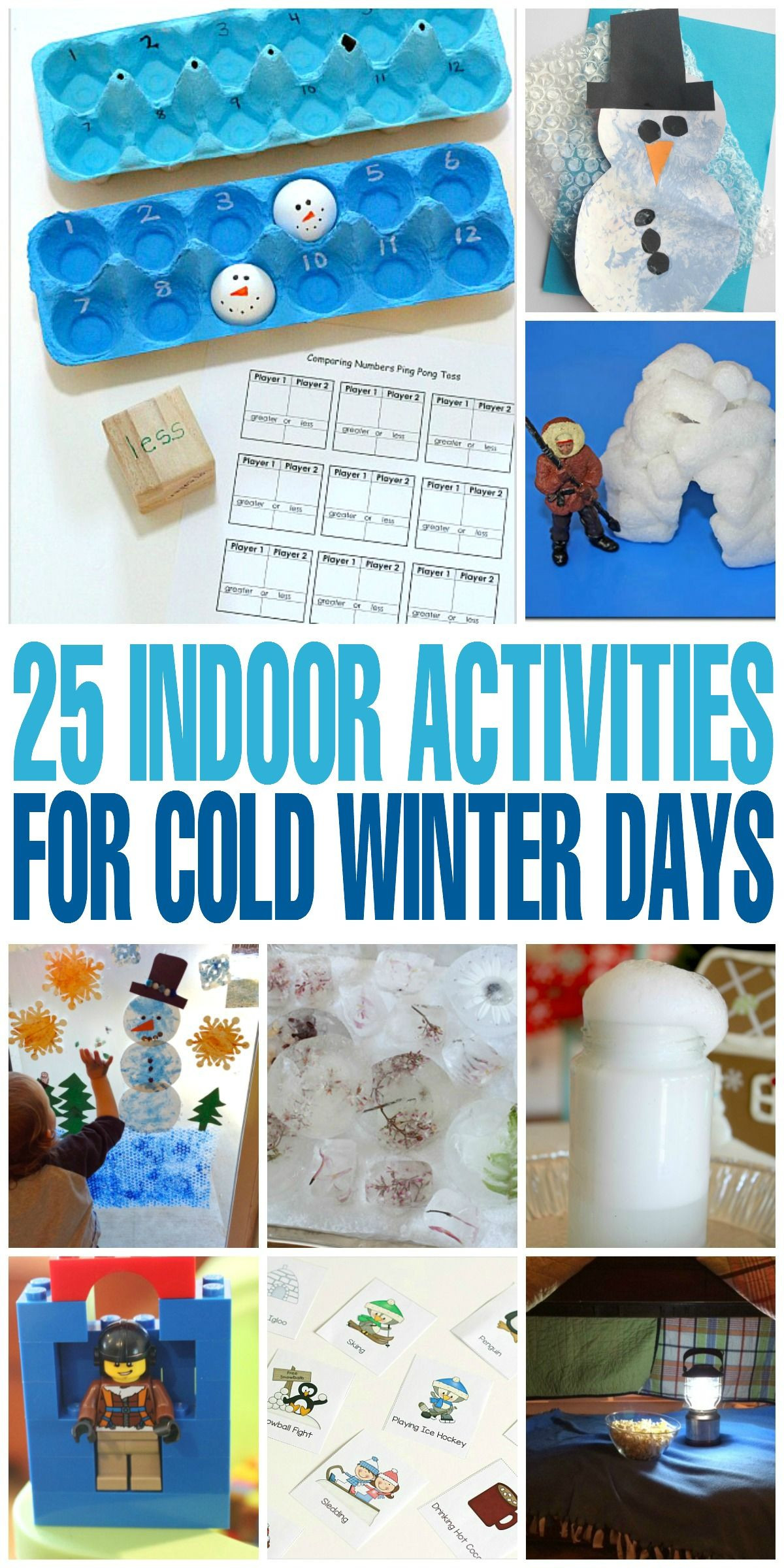 Indoor Winter Activities For Toddlers
 25 Indoor Activities for Cold Winter Days