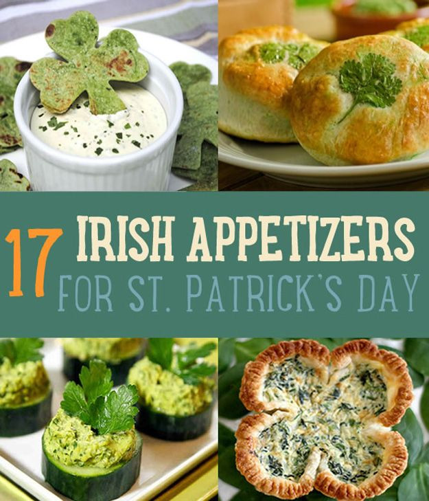 Irish Food For St Patrick's Day
 17 Delicious Irish Appetizers for St Patrick’s Day