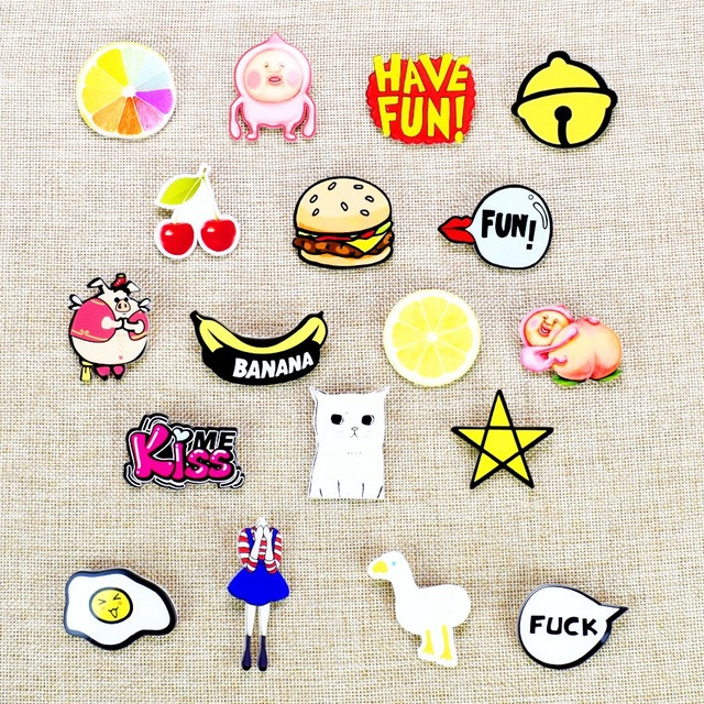Kawaii Pins
 Hot anime pins for clothes kawaii icon acrylic badges