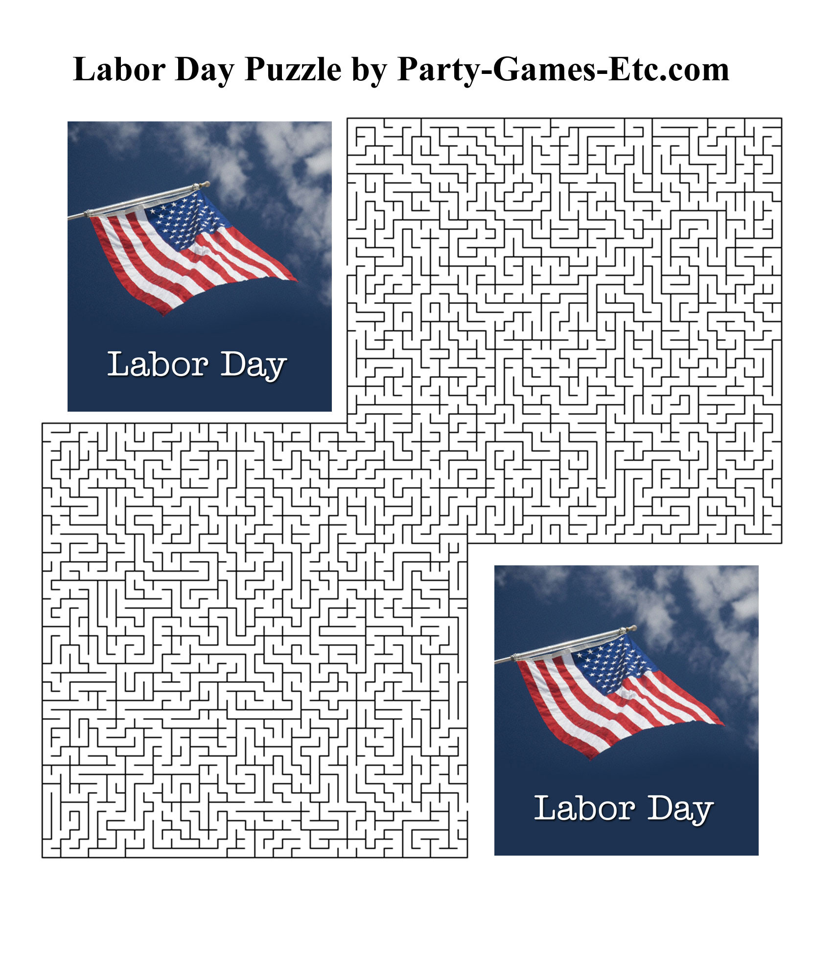 Labor Day Activities
 Labor Day Party Games Free Printable Games and Activities