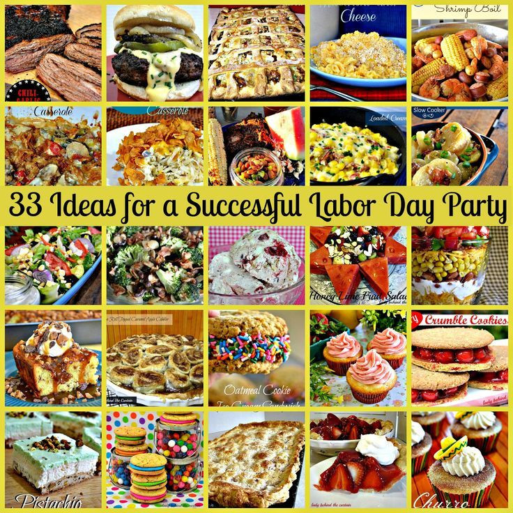 Labor Day Ideas For Celebration
 33 Ideas for a Successful Labor Day Party
