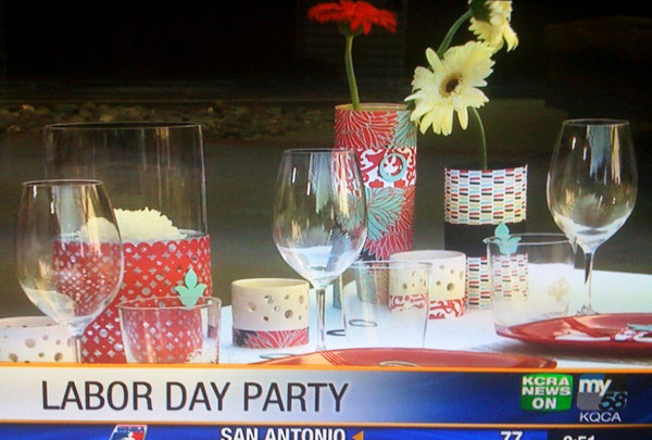 Labor Day Party Idea
 HWTM on KCRA Labor Day Party Ideas Hostess with the