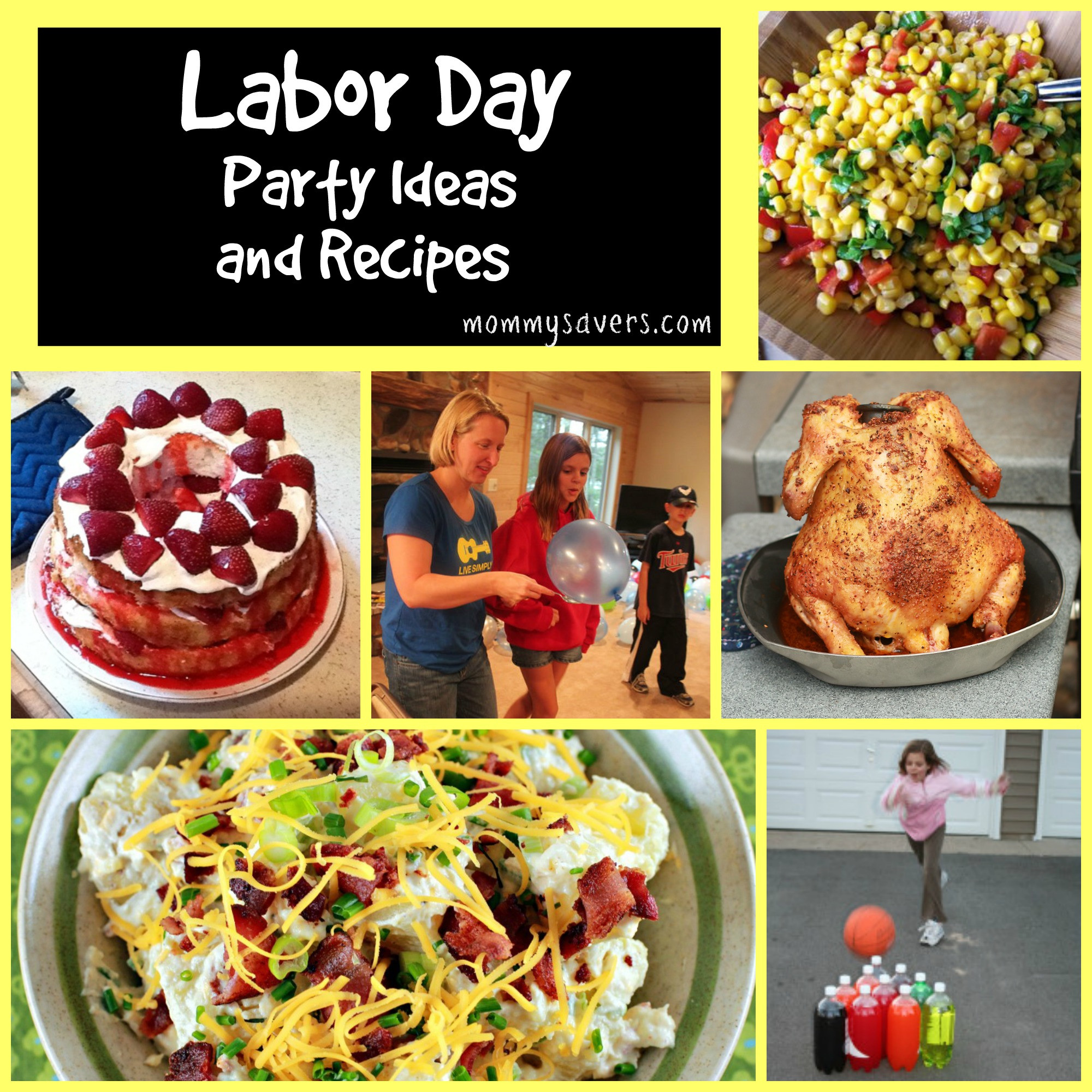 Labor Day Party Idea
 Labor Day Party Ideas and 25 Recipes Mommysavers