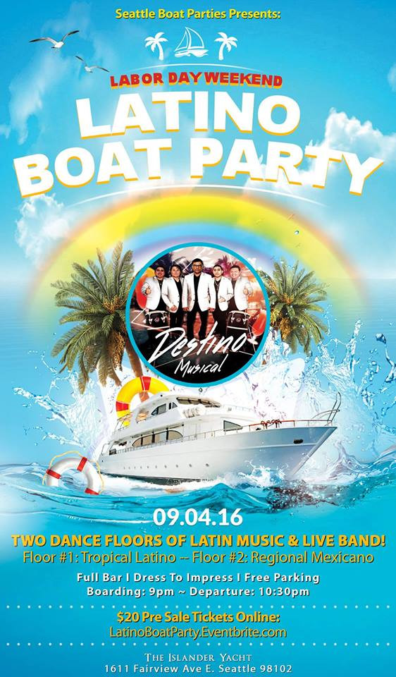 Labor Day Weekend Party
 Labor Day Weekend Latino Boat Party Tickets Sun Sep 4