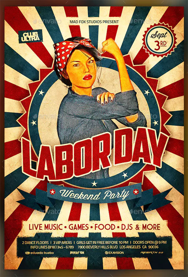 Labor Day Weekend Party
 54 Weekend Party Flyer Templates Free PSD Vector EPS