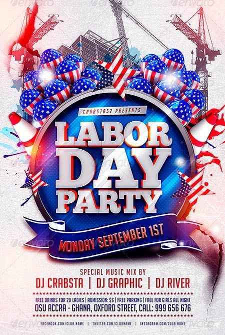 Labor Day Weekend Party
 Labor Day Weekend 2016 Flyers