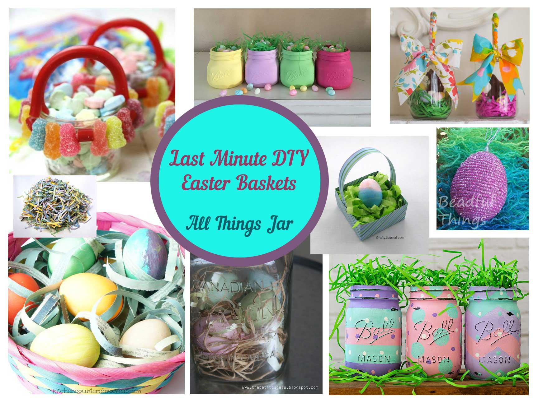 Last Minute Easter Gifts
 8 last minute DIY Easter baskets
