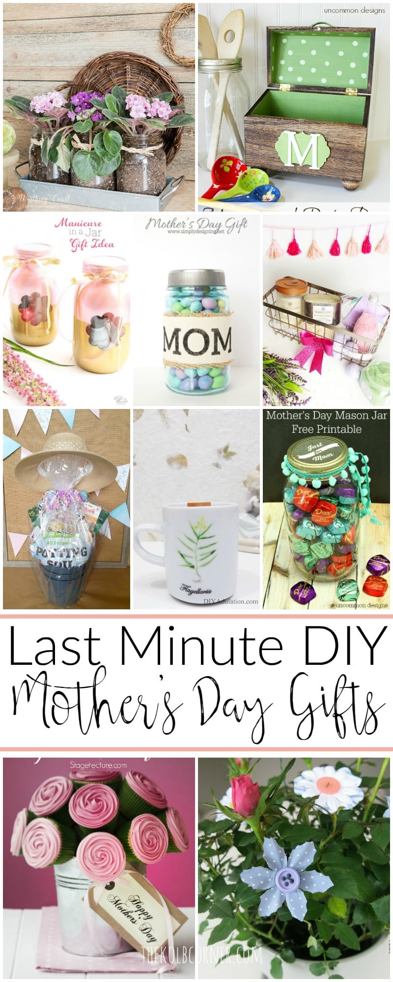 Last Minute Mother's Day Delivery Gifts
 Last Minute DIY Mother s Day Gift Ideas