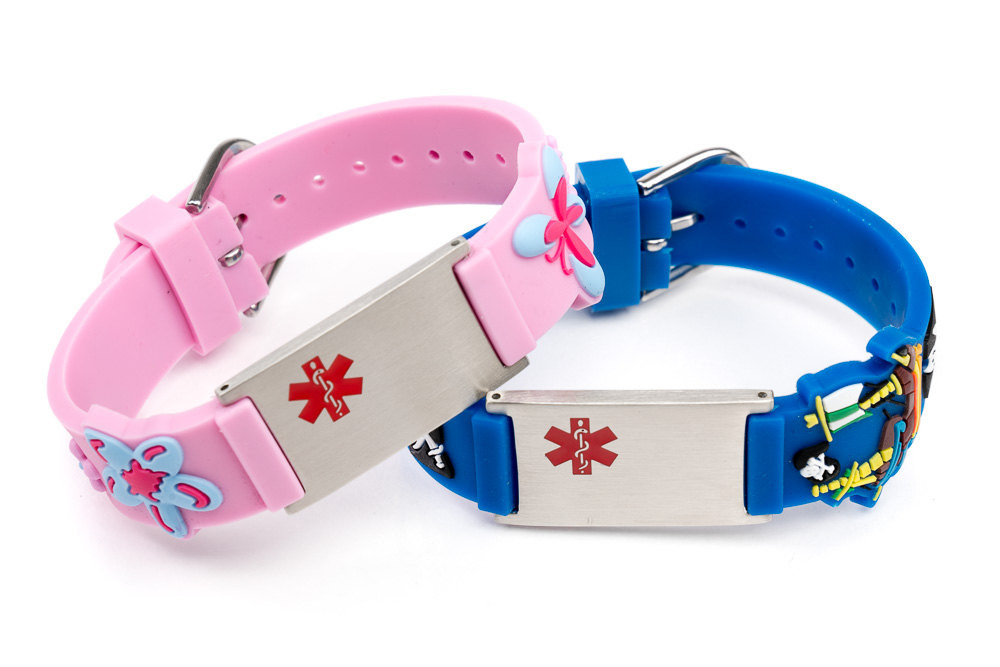 Medical Bracelets For Kids
 Medical alert bracelet for kids Allergy ID bracelet children