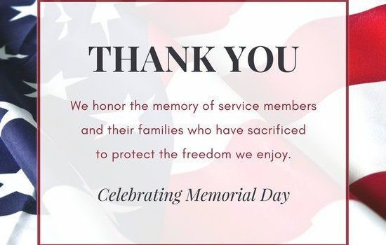 Memorial Day 2020 Quote
 Memorial Day 2019 2020 Weekend Quotes