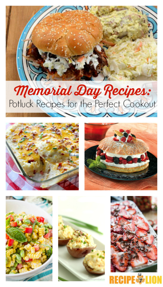 Memorial Day Cook Out Ideas
 Memorial Day Recipes Potluck Recipes for the Perfect