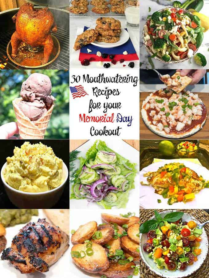 Memorial Day Cook Out Ideas
 30 Mouthwatering Recipes for your Memorial Day Cookout