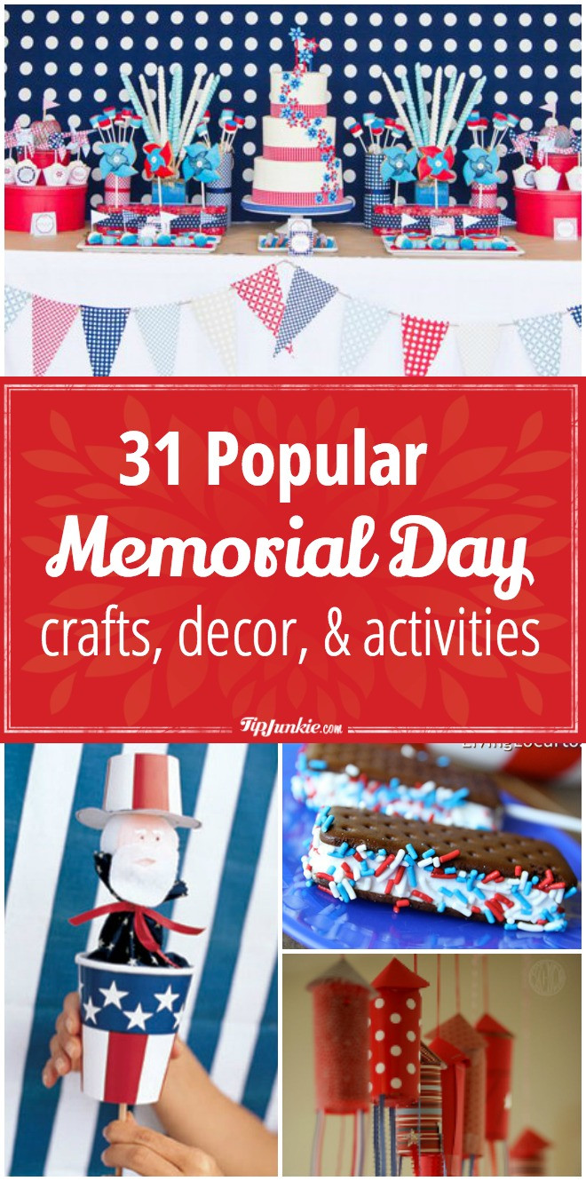 Memorial Day Craft For Toddlers
 31 Popular Memorial Day Crafts Decor and Activities for