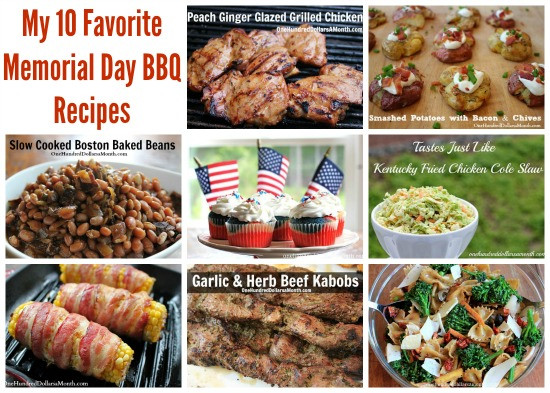 Memorial Day Grilling Ideas
 My 10 Favorite Memorial Day BBQ Recipes e Hundred