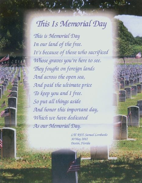Memorial Day Speeches Quotes
 67 best images about Military poems on Pinterest