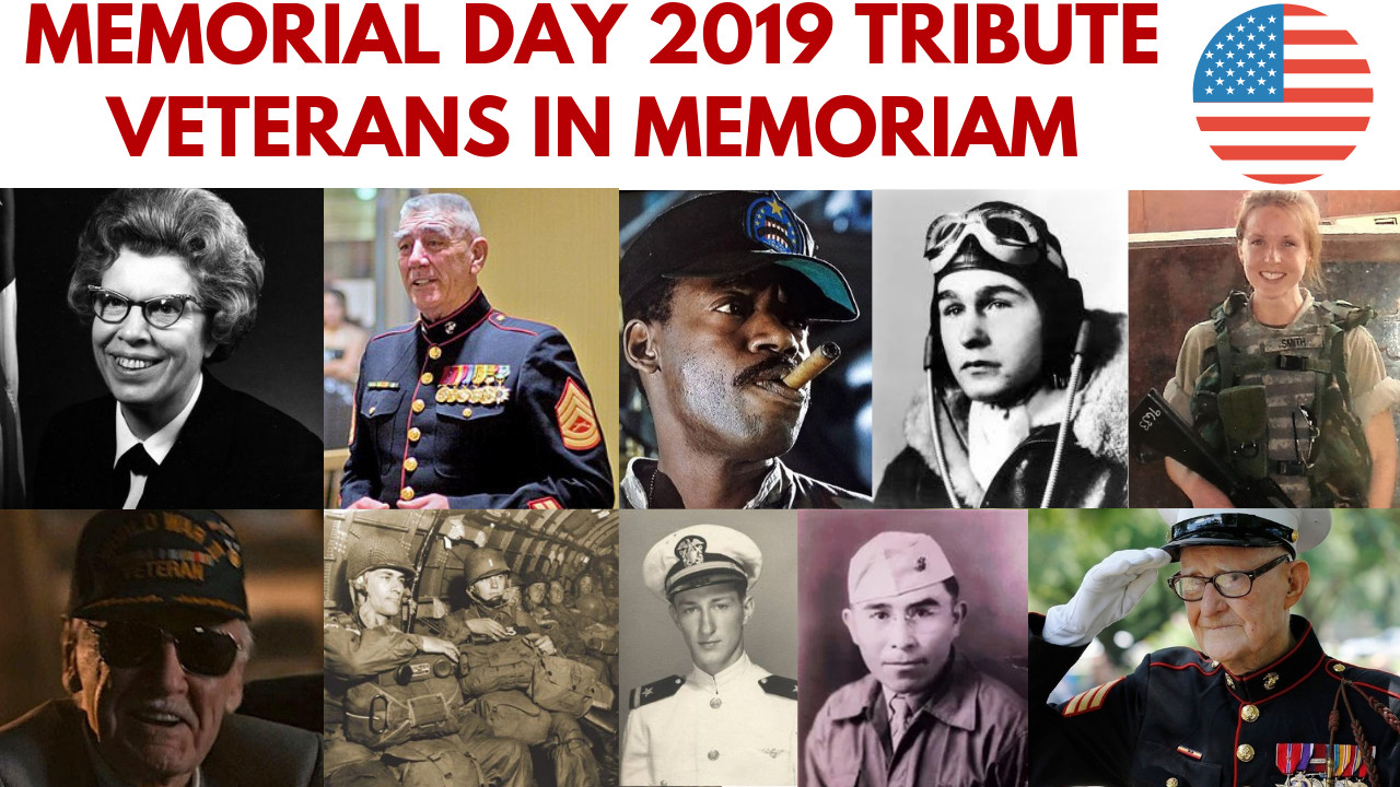 Memorial Day Tribute Ideas
 MemorialDay Tribute 2019 In memoriam Military veterans