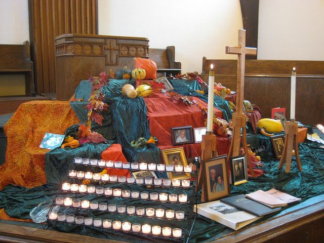 Memorial Day Worship Service Ideas
 Harvest Altar 2011b