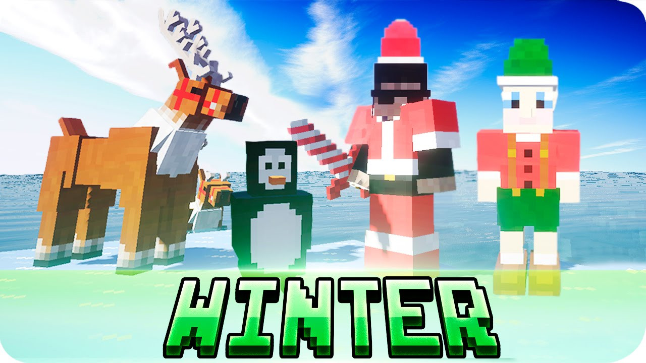 Minecraft Winter Craft
 Minecraft Wintercraft Mod For Christmas New Blocks and