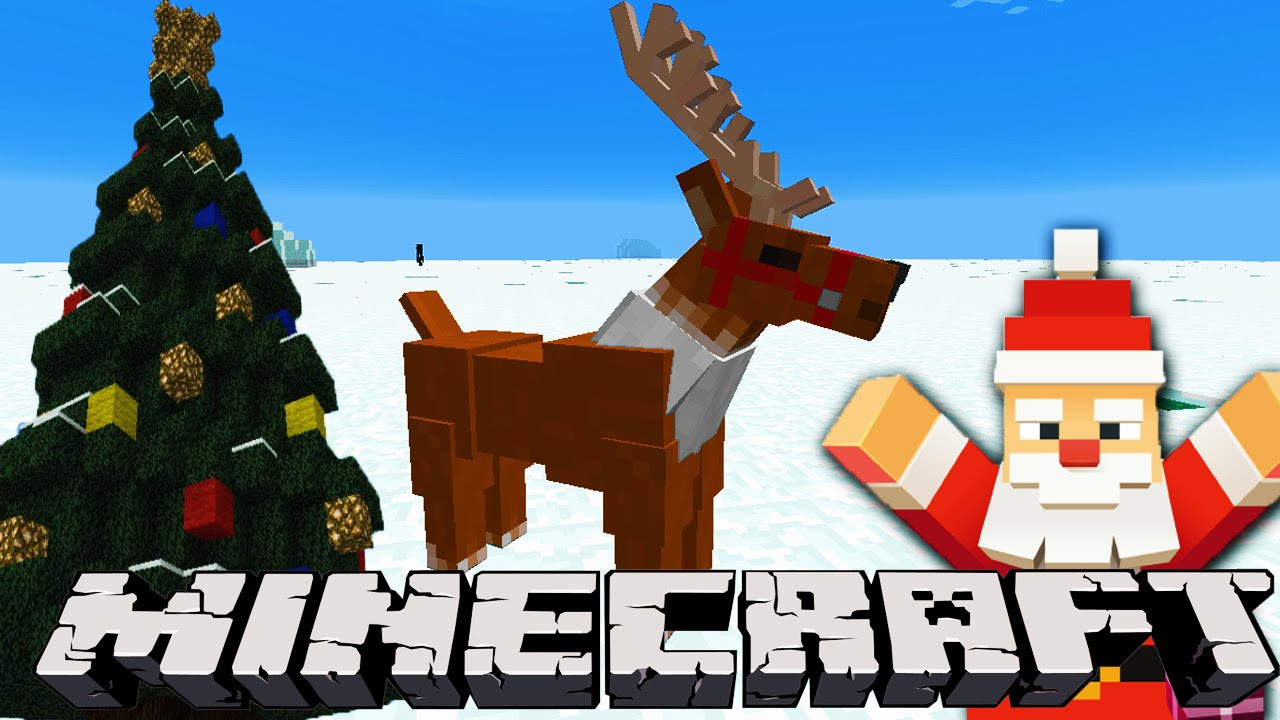 Minecraft Winter Craft
 Minecraft SANTA ARRIVES WITH PRESENTS Wintercraft Mod