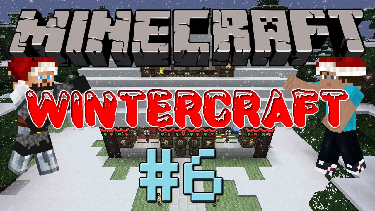 Minecraft Winter Craft
 Minecraft Wintercraft 6 "De Kerstboom met Kadootjes