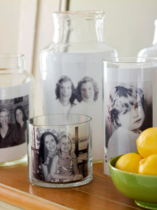 Mother's Day Church Ideas
 Glass Container Display
