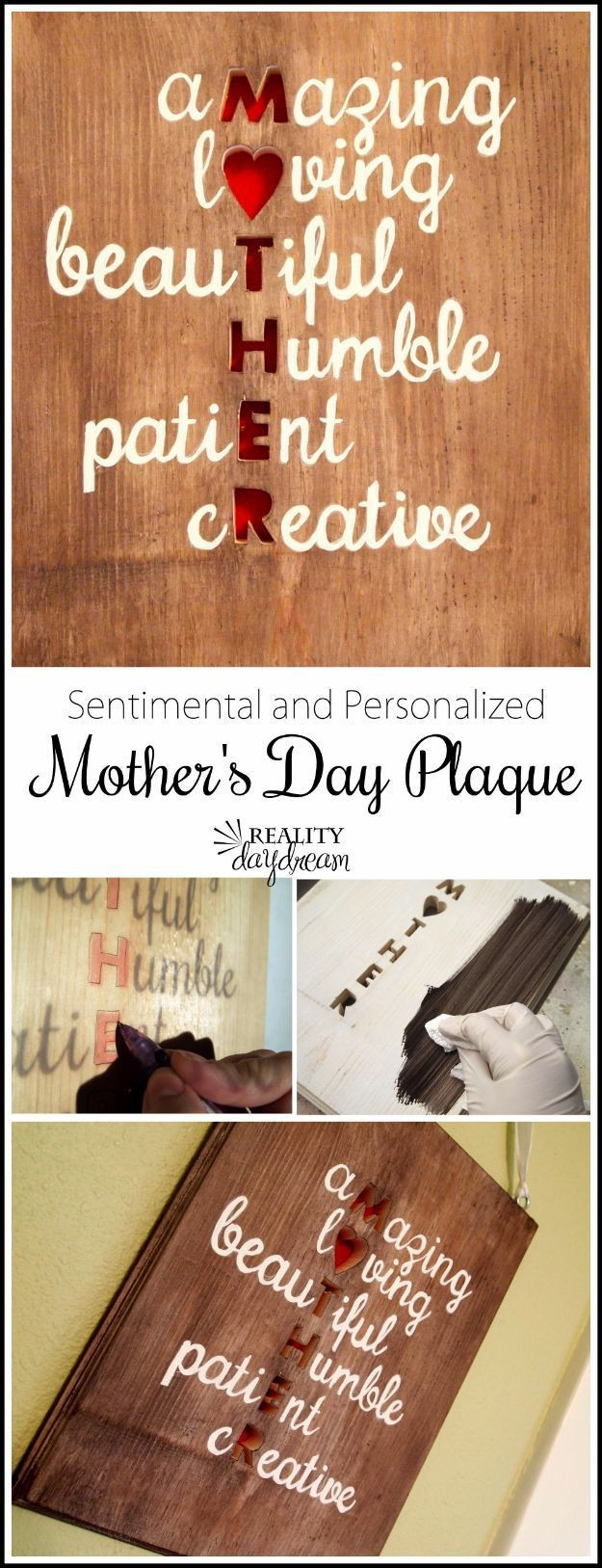Mother's Day Gift Ideas From Son
 35 Creatively Thoughtful DIY Mother s Day Gifts