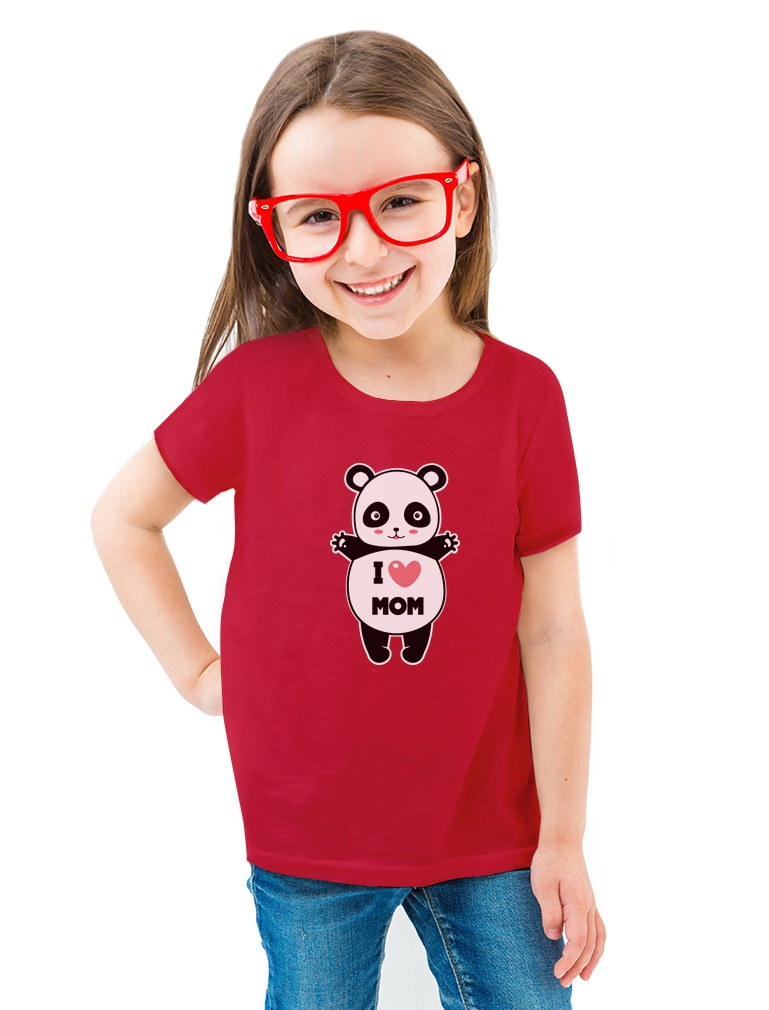 Mother's Day Gifts From Kids
 Mother s Day Gift I Love Mom Panda Hug Toddler Kids Girls