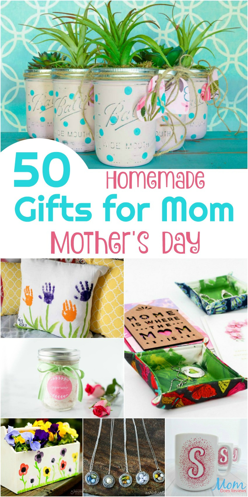 Mothers Day 2018 Gifts
 50 Homemade Gifts for Mom on Mother s Day Mom Does Reviews