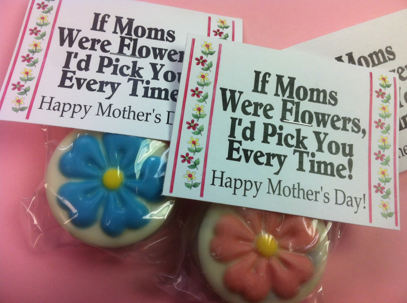 Mothers Day Ideas For Children's Church
 If Moms Were Flowers Candy Topper Printable