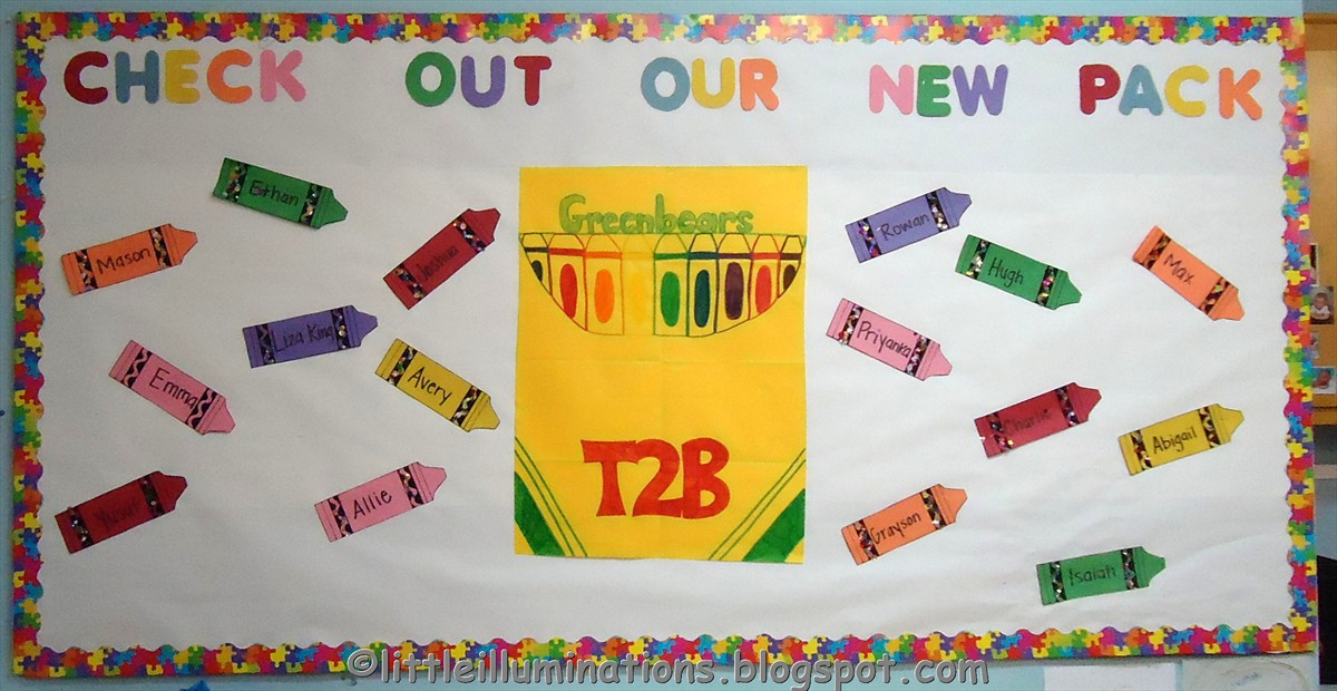 New School Year Bulletin Board Ideas
 little illuminations Back To School Bulletin Boards Redux