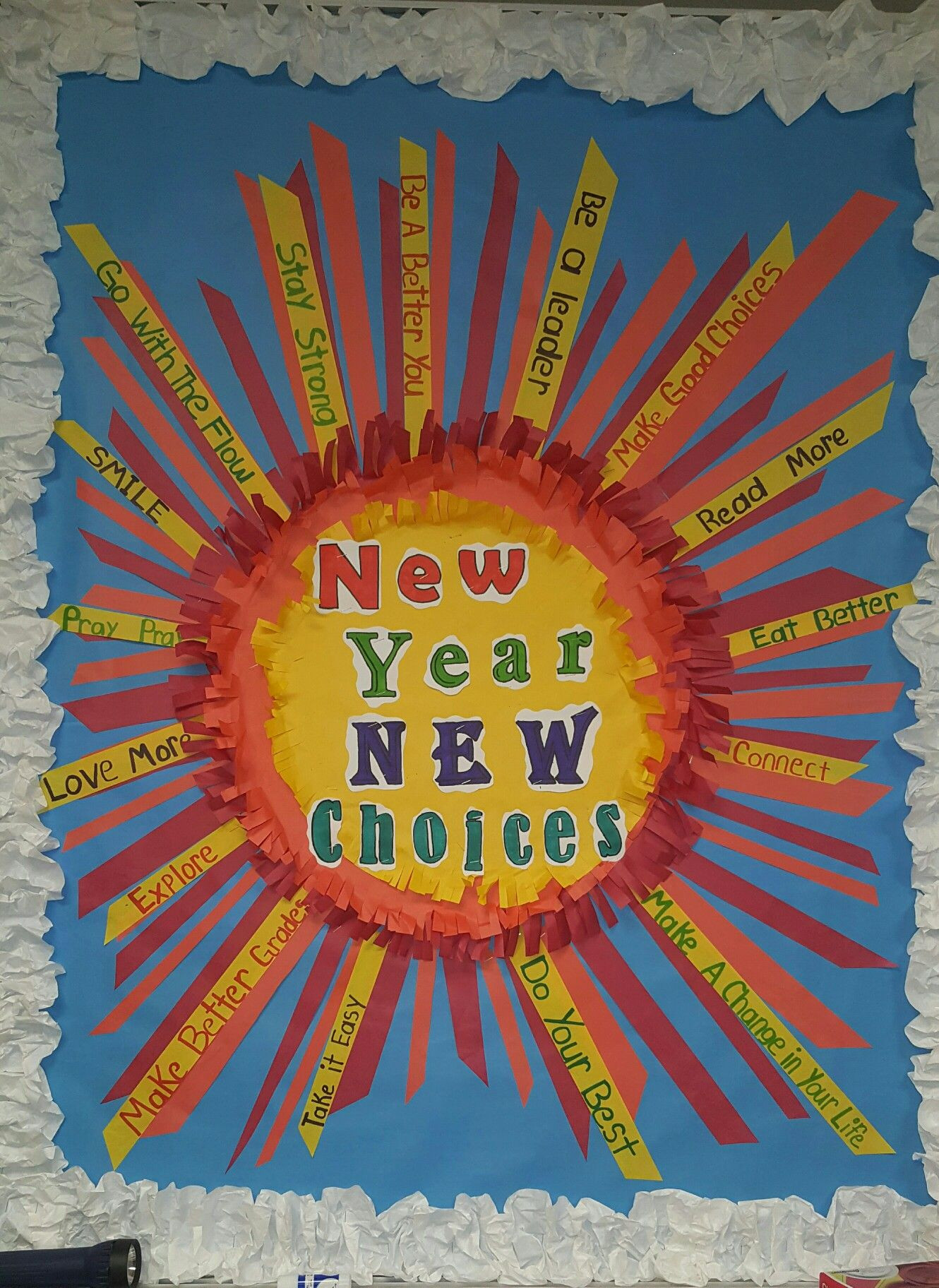 New School Year Bulletin Board Ideas
 New year bulletin board created by Mrs Skeens