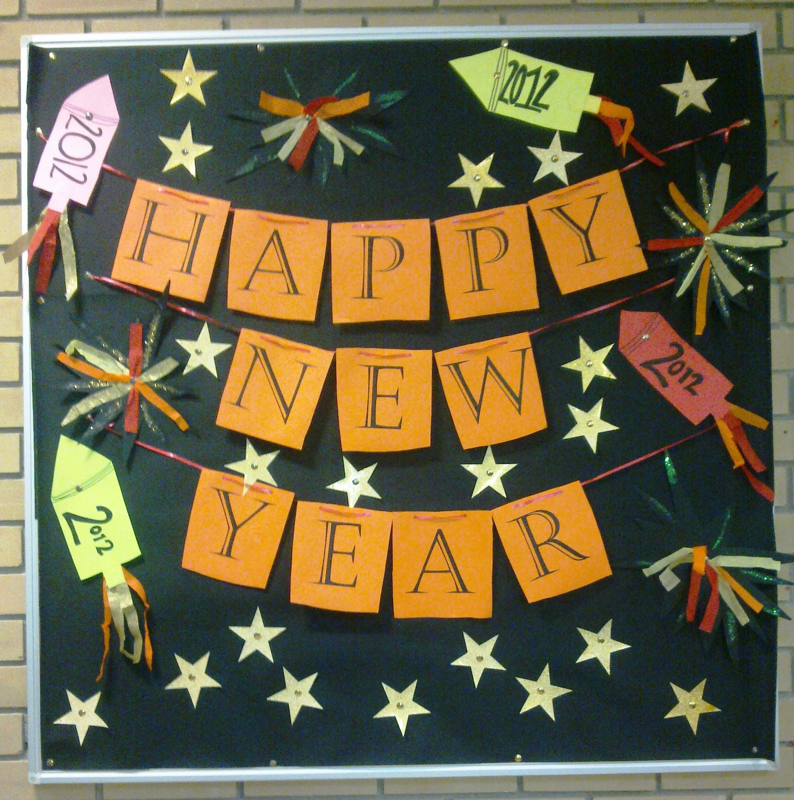 New School Year Bulletin Board Ideas
 JYHS Library Blog Happy New Year