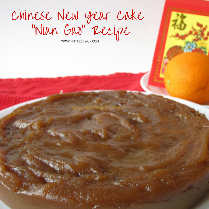 New Year Cake Recipe
 Chinese New Year Cake "Nian Gao" Recipe Nut Free Wok