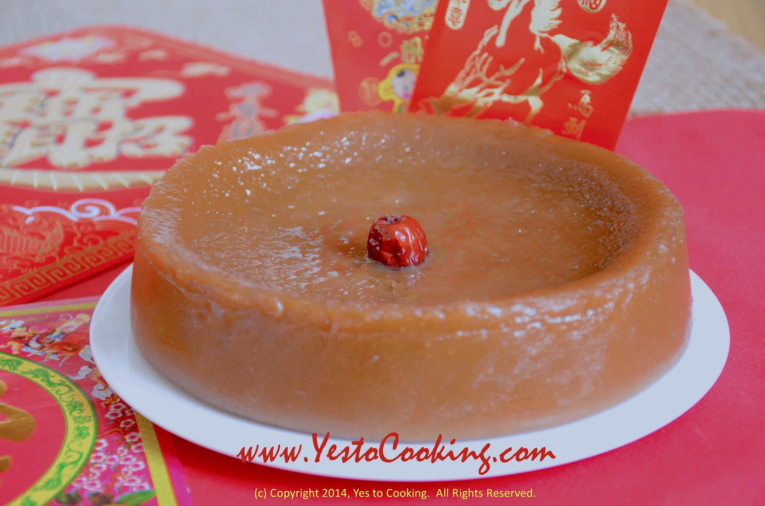 New Year Cake Recipe
 Nian Gao Lunar New Year Glutinous Rice Cake