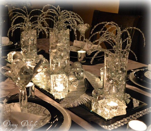 New Year Centerpiece Ideas
 Dining Delight New Year s Eve Table Inspiration