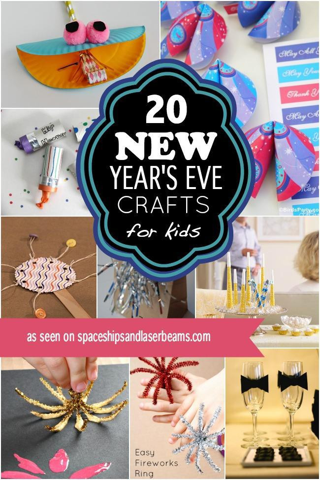 New Year Crafts Ideas
 20 New Year s Eve Crafts & Ideas for Kids Spaceships and