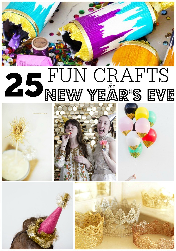 New Year Crafts Ideas
 25 Fun Crafts for New Year s Eve artzycreations