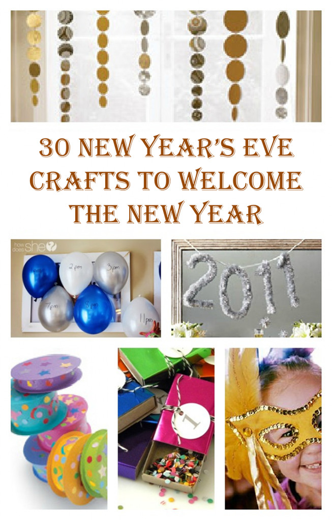 New Year Crafts Ideas
 New Year s Eve Crafts