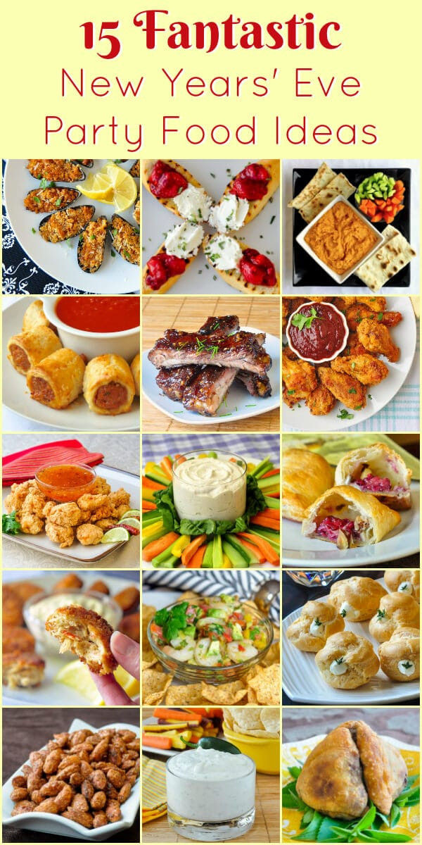 New Year Day Meal Ideas
 Best New Year s Eve Party Food Ideas Rock Recipes