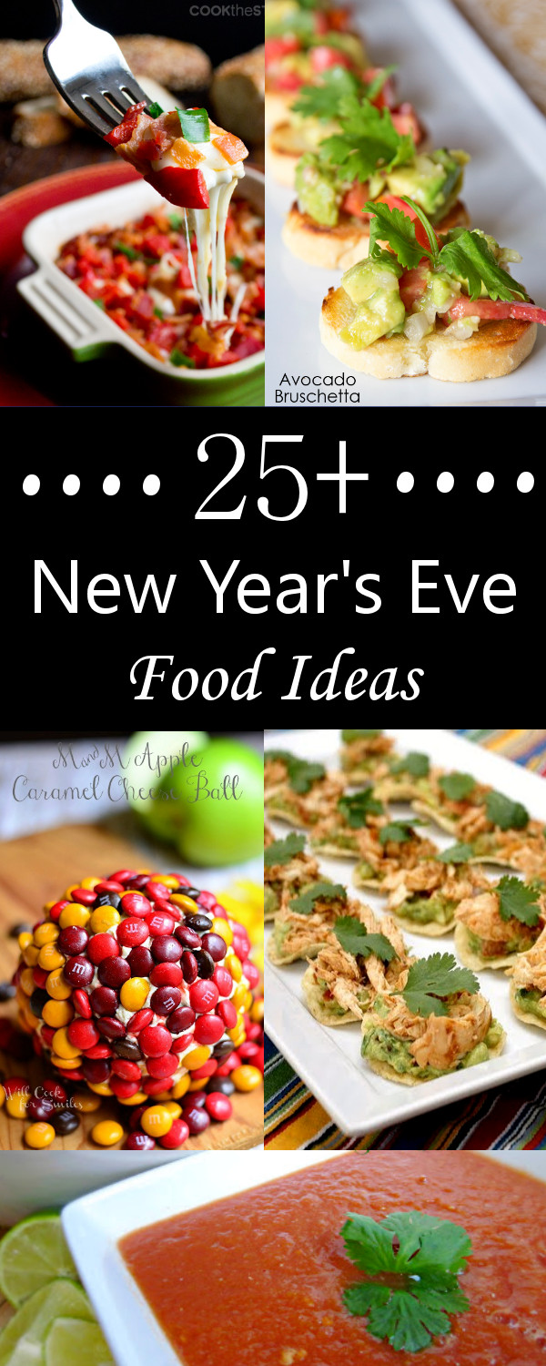 New Year Day Meal Ideas
 25 New Year s Eve Food Ideas Crazy Little Projects