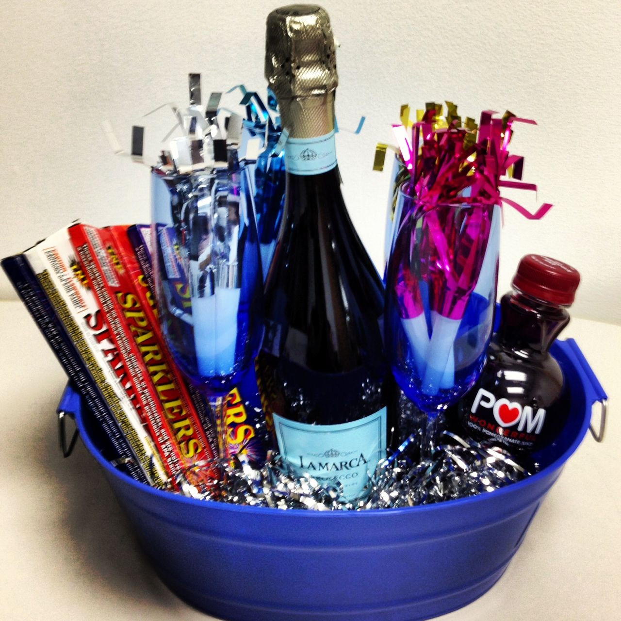 New Year Eve Gifts
 New Year s Eve Basket I created this as a hostess t