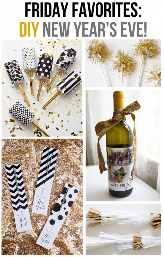 New Year Eve Gifts
 Friday Favorites DIY New Years Eve