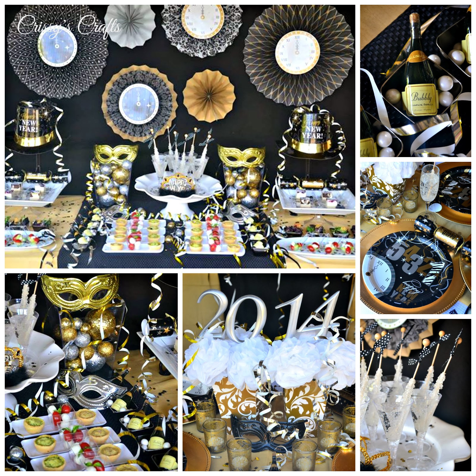 New Year Eve Party Ideas
 Crissy s Crafts New Years Eve Party Ideas